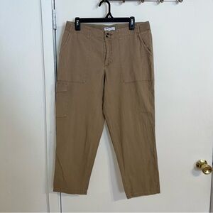 Sonoma brown/tan cargo pants size 14
